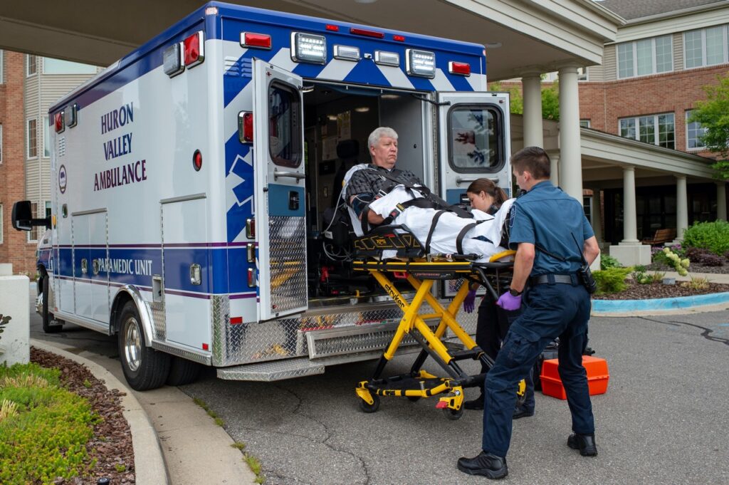 Huron valley ambulance emt training